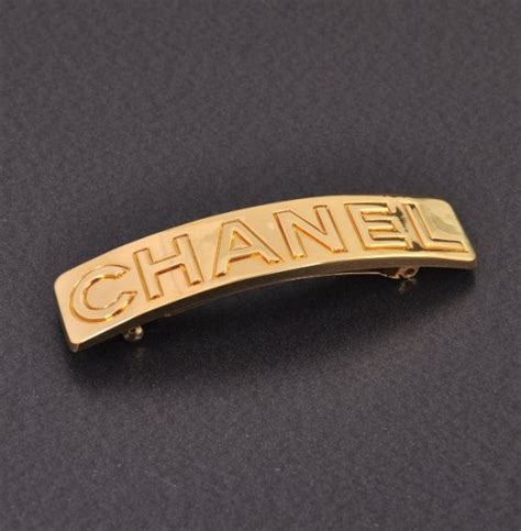 barrette chanel prix|Chanel hair clip vintage.